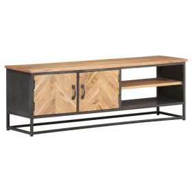 TV Stand 47.2"x11.8"x15.7" Solid Wood Acacia