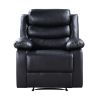 ACME Eilbra Power Recliner, Black PU 56910