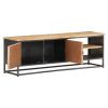 TV Stand 47.2"x11.8"x15.7" Solid Wood Acacia